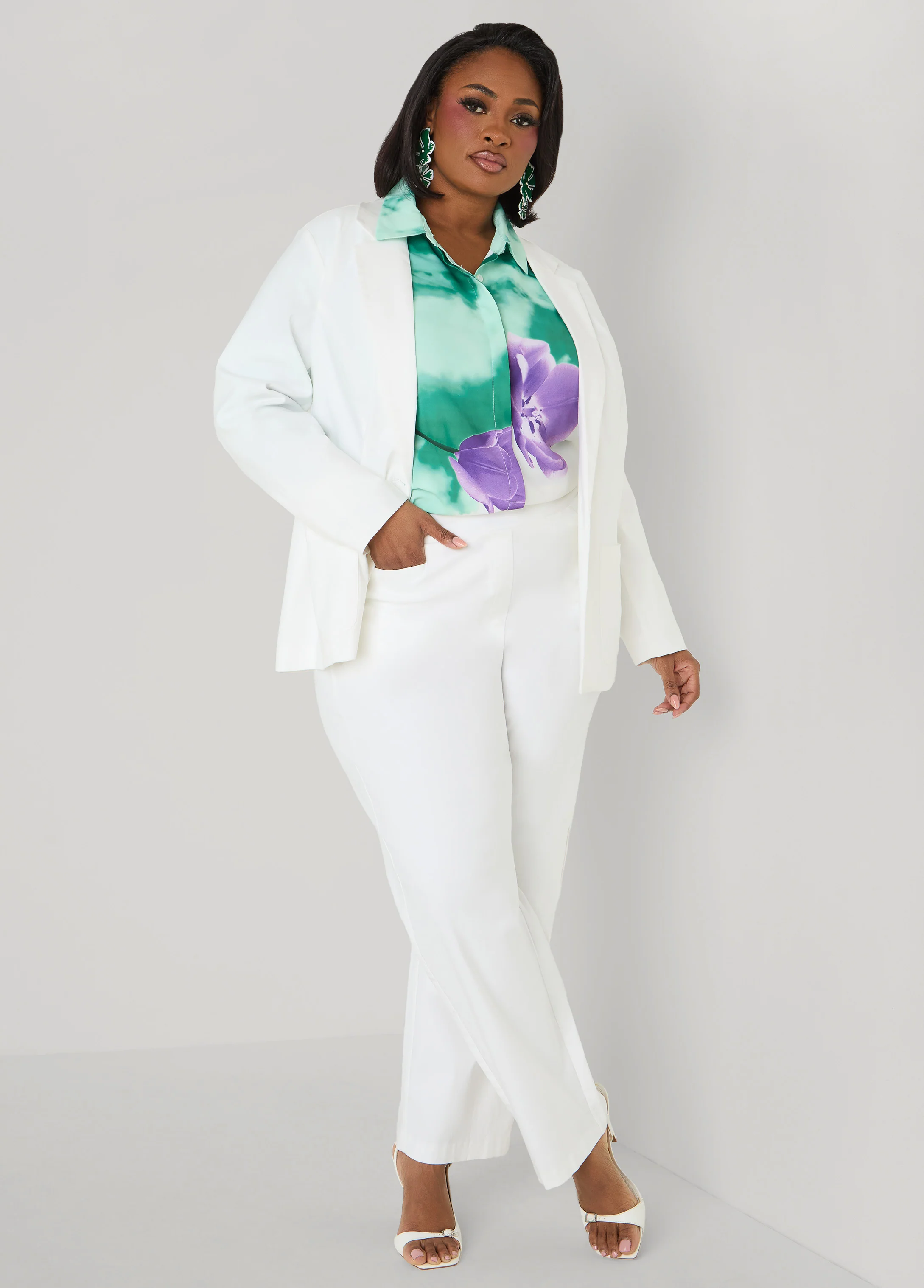 Millennium Button Up Blazer - Image 4
