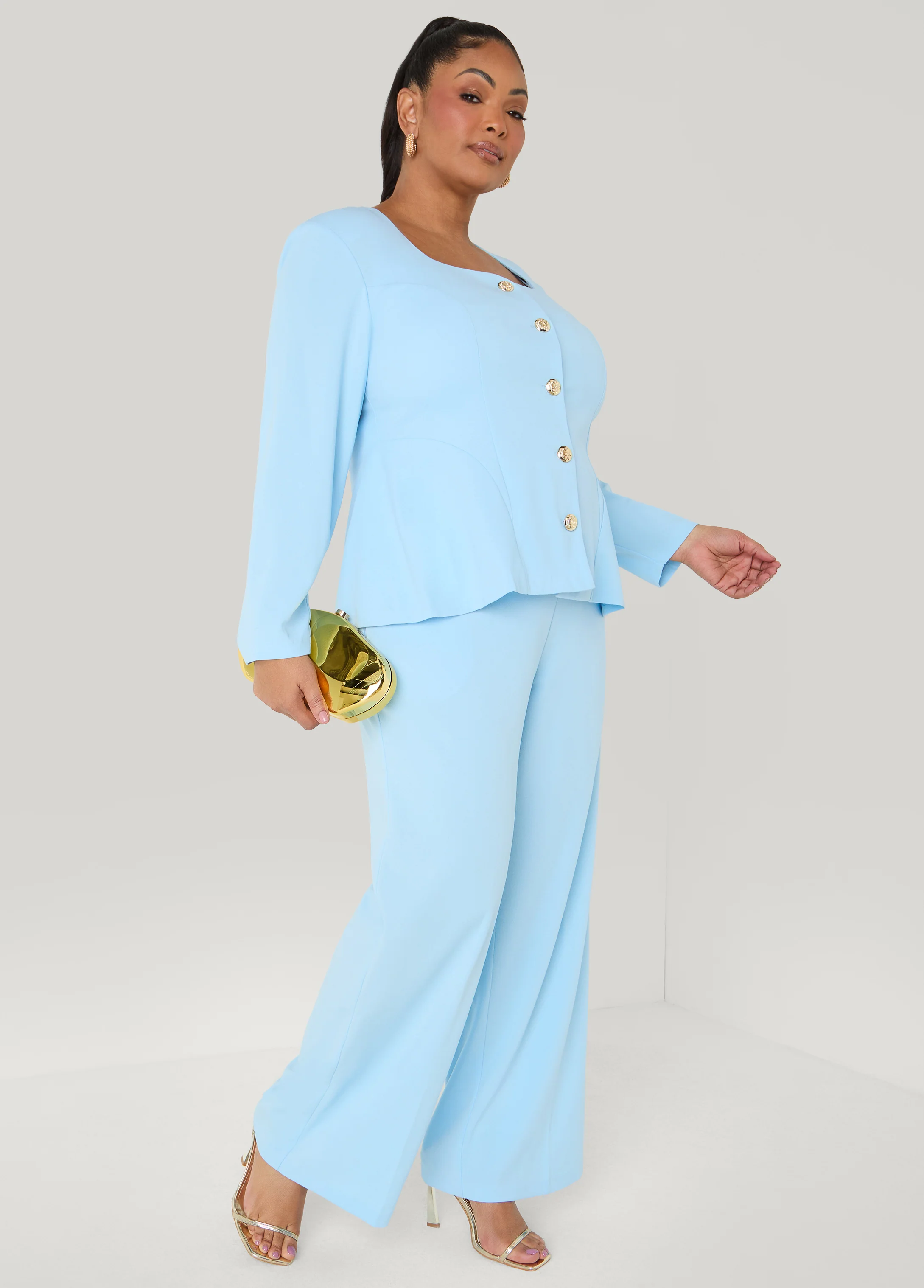 Pull On Straight Leg Pants - Image 4
